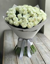 Букет 35 Белых роз #REPLACE_PRED# Химках
