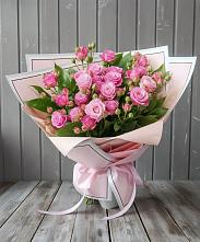 Букет Розовый кустик в Химках