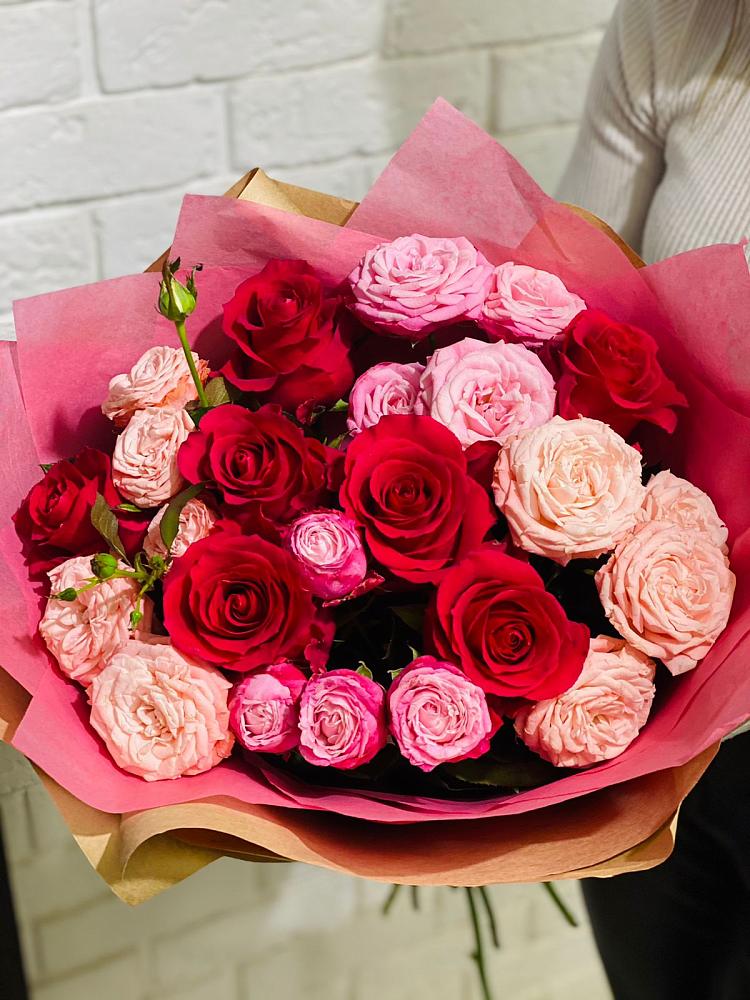 Букет цветов из: Розы в Химках