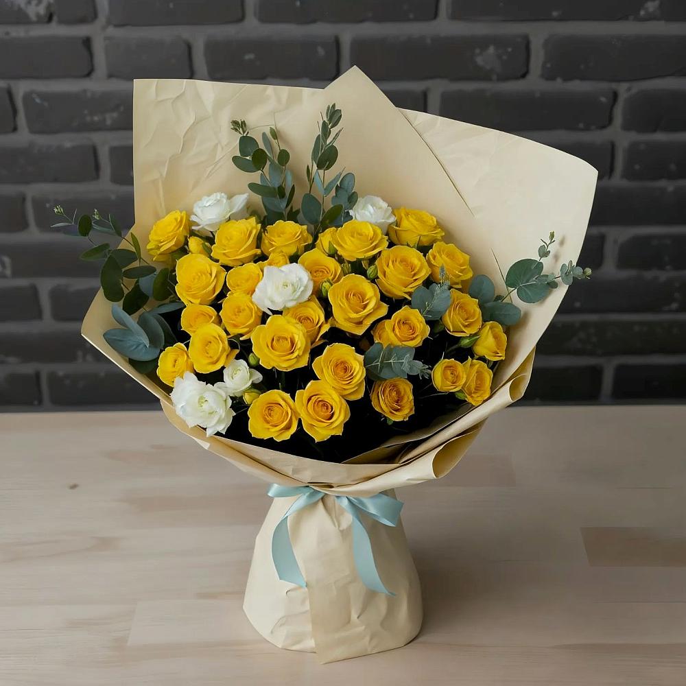 Букет цветов из: Розы в Химках