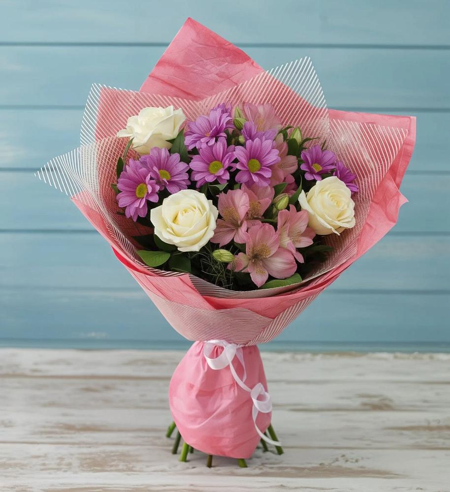 Букет цветов из: Герберы в Химках