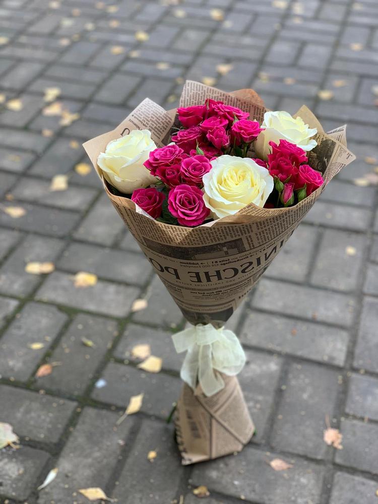 Букет цветов из: Розы в Химках