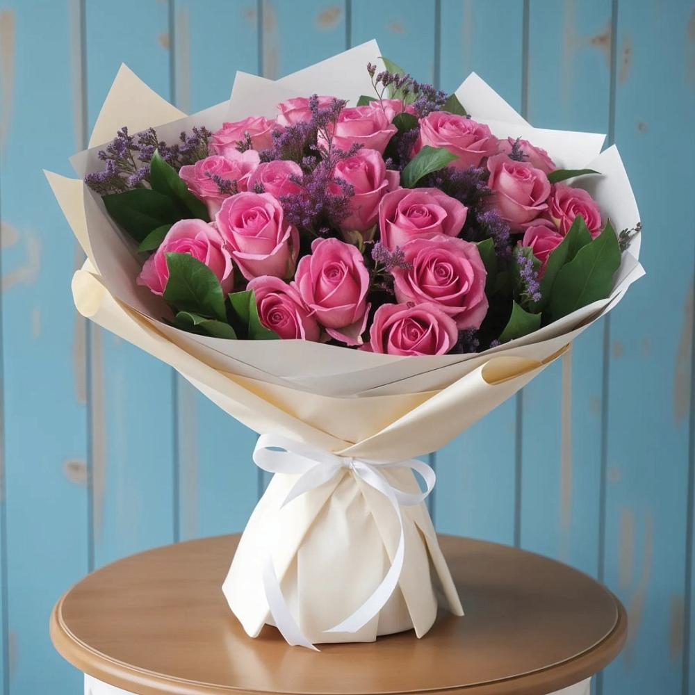 Букет цветов из: Розы в Химках